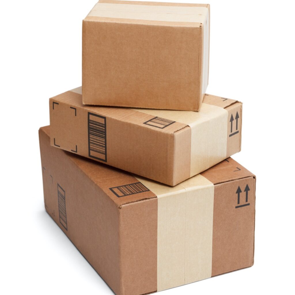 Boxes to visualize fulfillment services