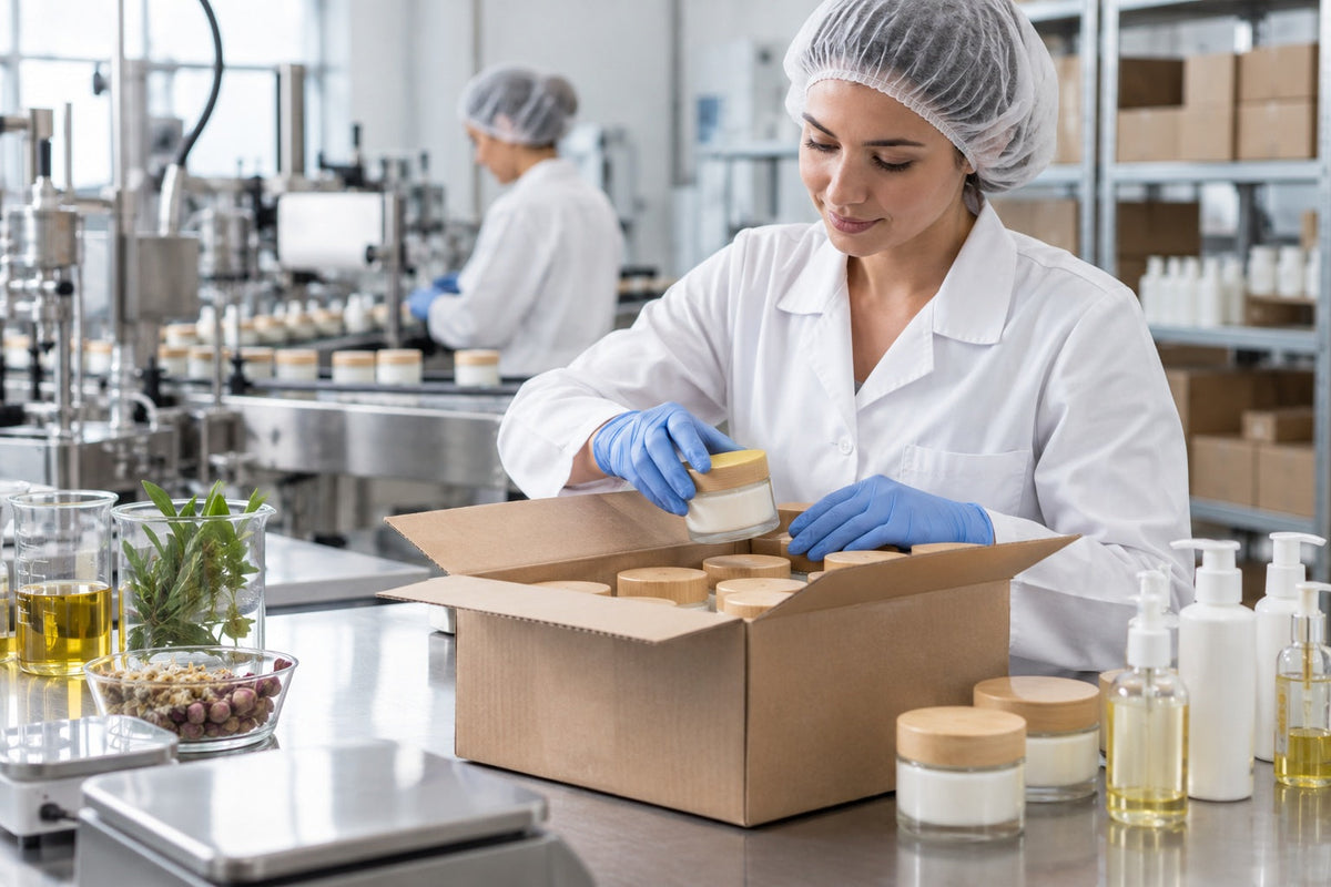Beauty product fulfillment - orders picked, packed, and shipped for beauty brands