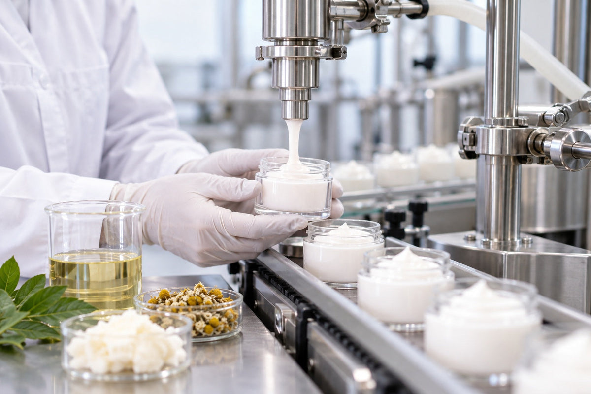 Cosmetic filling services - professional filling of serums, creams, and lotions