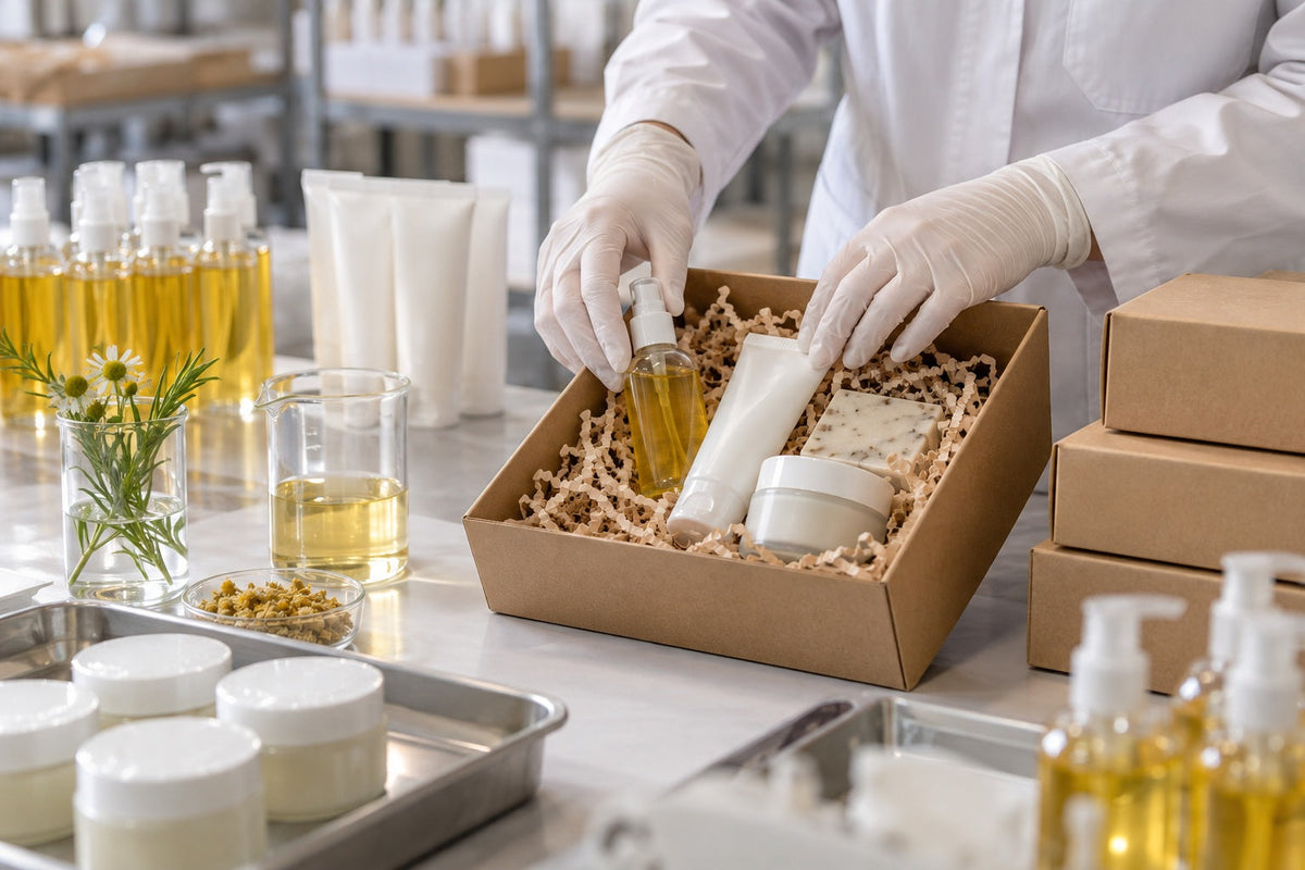 Product assembly and kitting - gift sets and bundles assembled for beauty brands