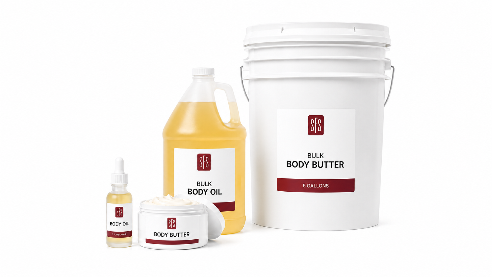 SFS bulk and private-label product formats